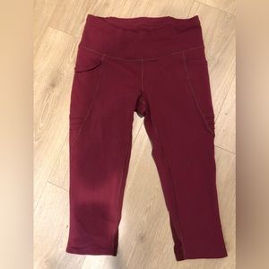 Oiselle pocket jogger 3/4 tights size 8